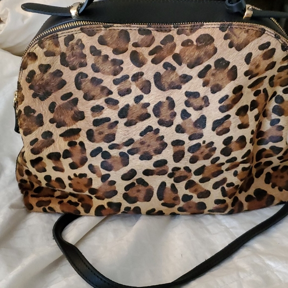 A Beautiful Giorgia Milani leopard print satchel - Picture 2 of 14